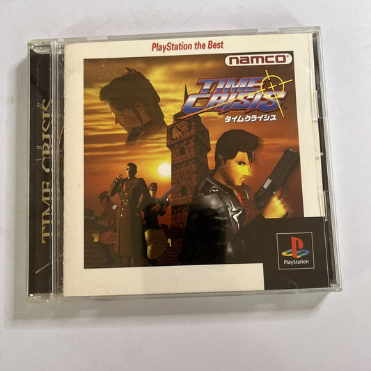 Time Crisis PS1 Sony PlayStation NTSC-J JAPAN Namco Light Gun Game