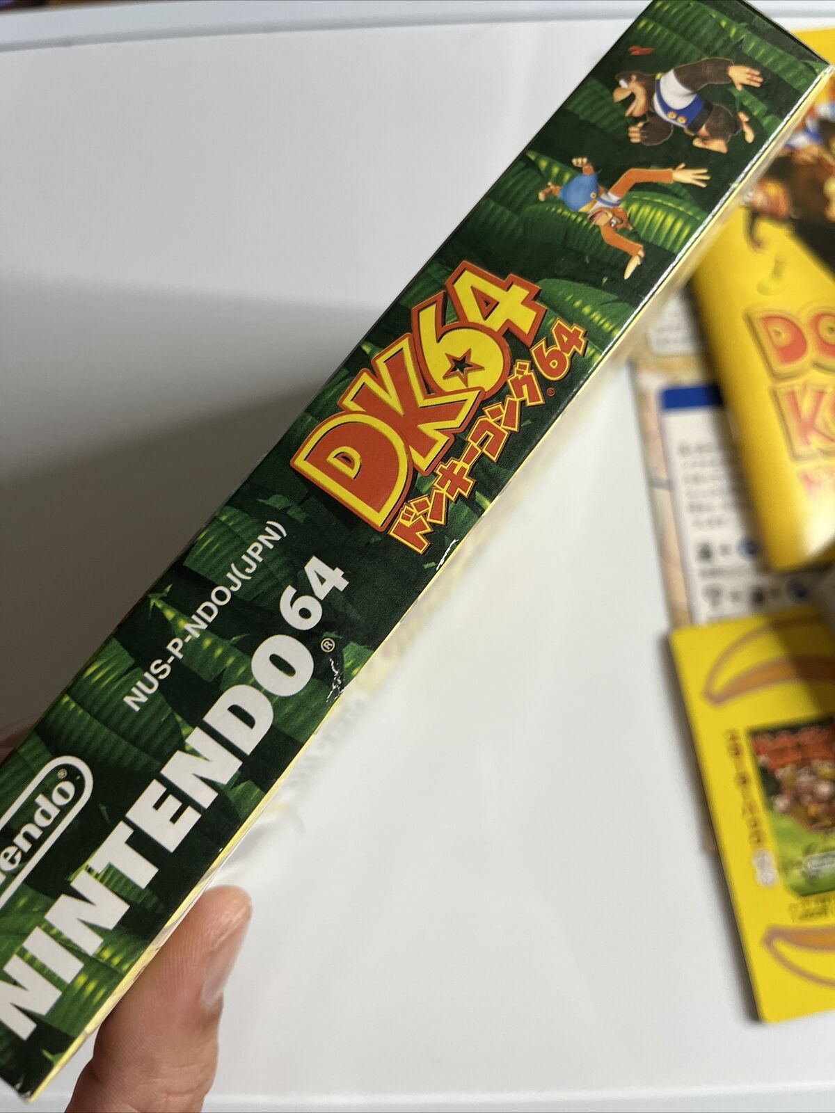 Donkey Kong 64  Nintendo 64 NTSC-J JAPAN N64 Game + Trading Card Complete