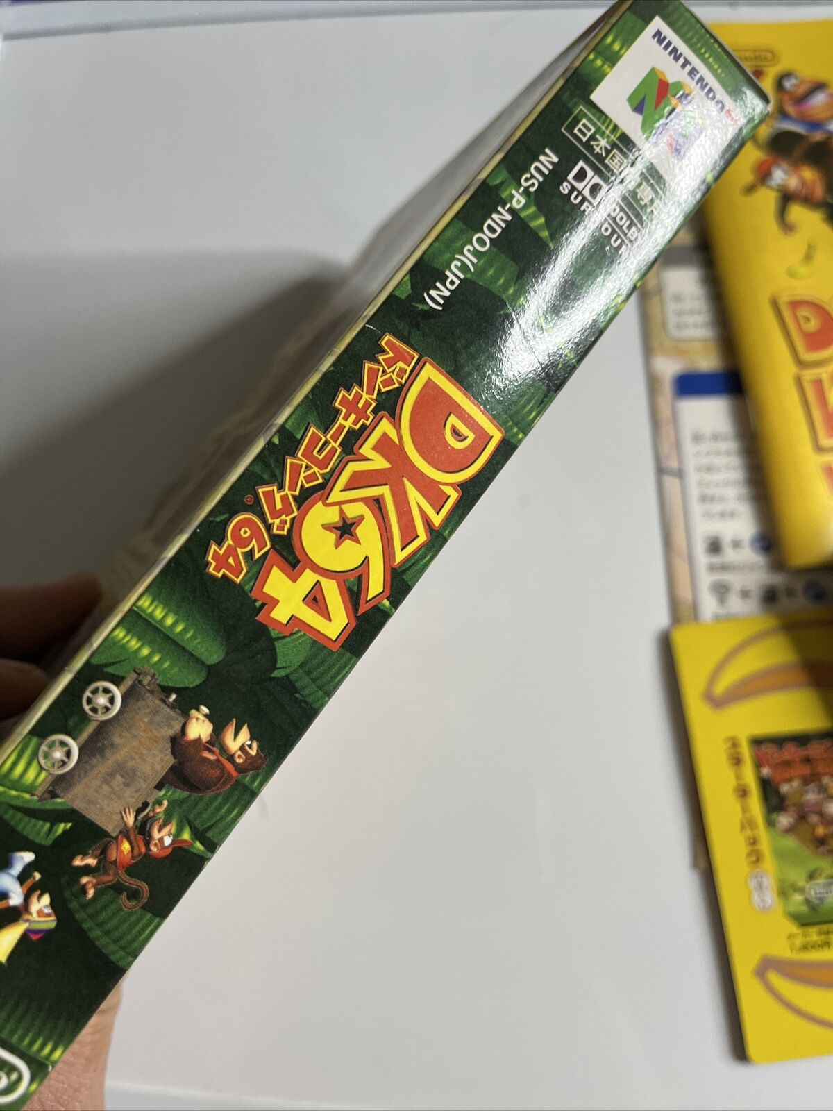 Donkey Kong 64  Nintendo 64 NTSC-J JAPAN N64 Game + Trading Card Complete