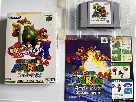 Shindou Super Mario 64  Nintendo 64 NTSC-J JAPAN N64 Game Complete