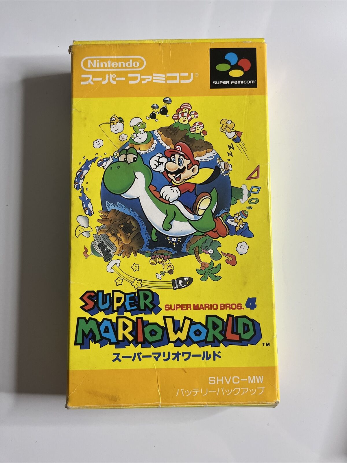 Super Mario World  Nintendo Super Famicom SNES NTSC-J JAPAN Game Complete