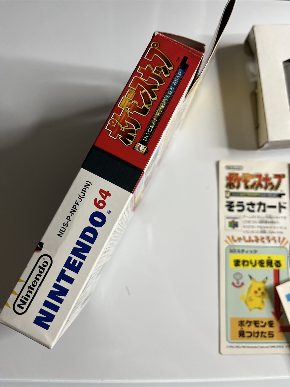 Pokemon Snap + Stickers  Nintendo 64 NTSC-J JAPAN N64 Game Complete