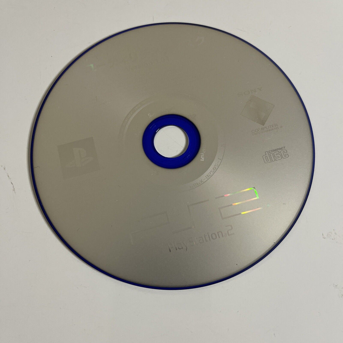 Blue Disc Sony PlayStation 2 PS2 Utility Disc Version 1.01 for NTSC-J Japanese P ...