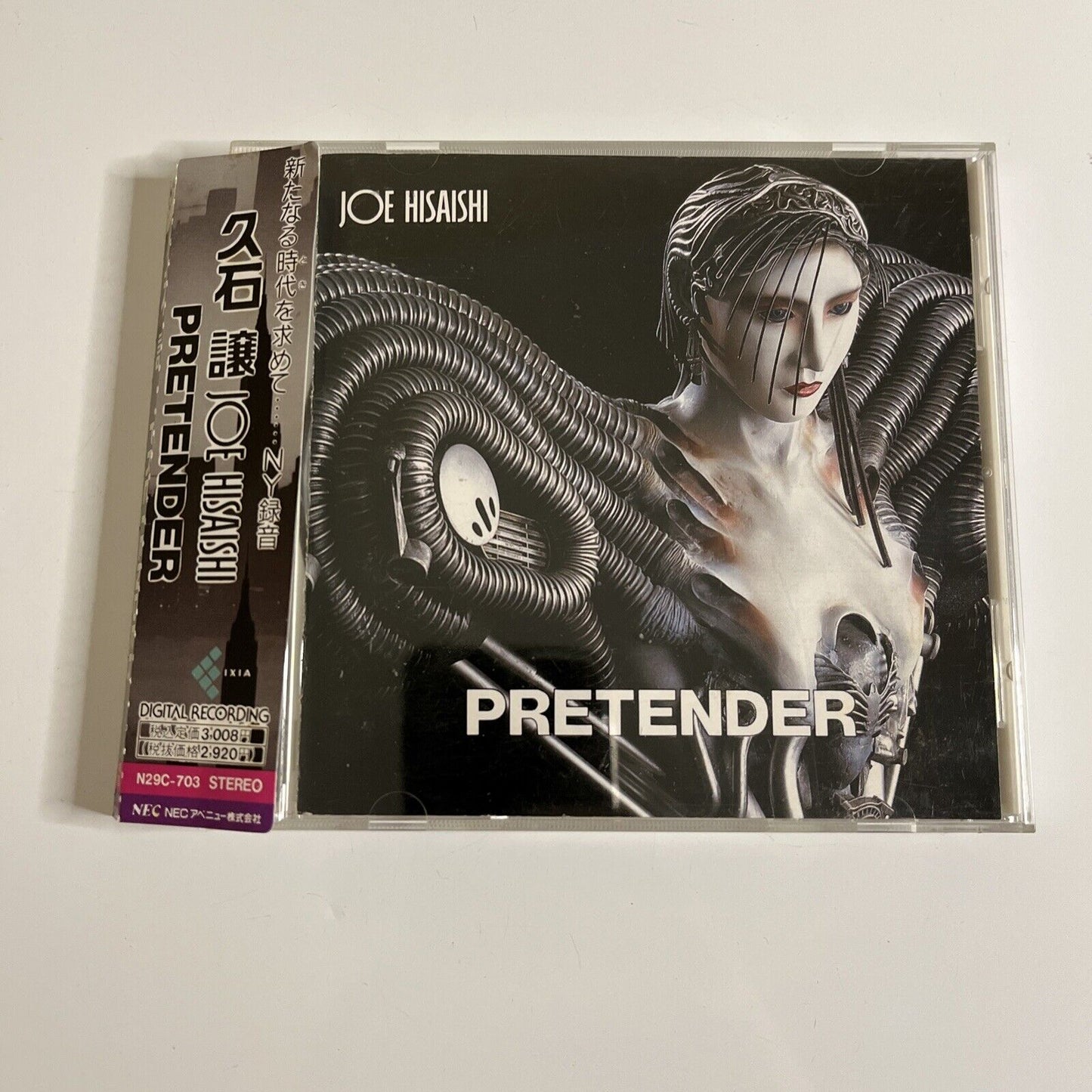 Pretender by Joe Hisaishi (CD, 1989) Album Obi Japan N29C-703