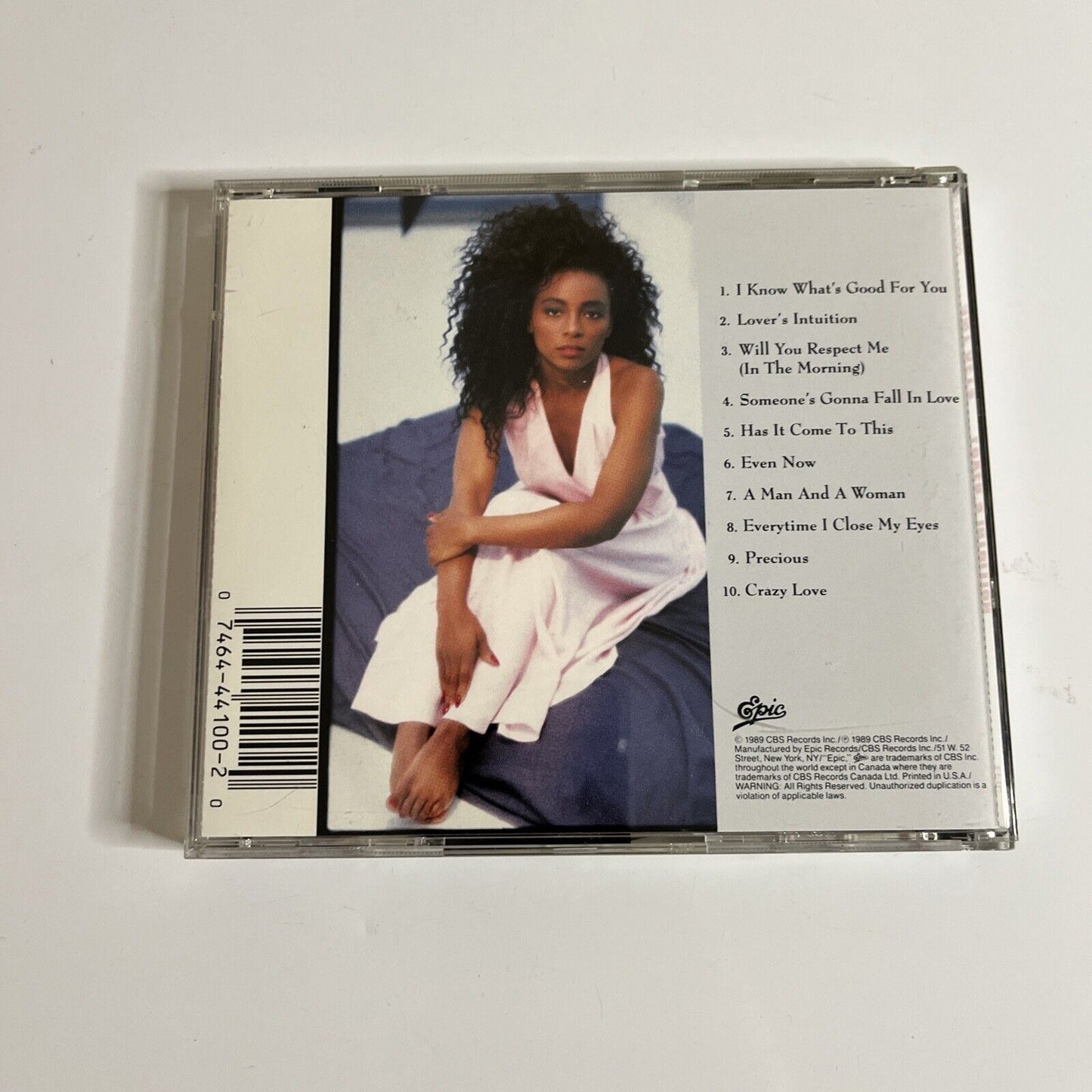 Amy Keys – Lover's Intuition (CD, 1989) Epic Records EK 44100