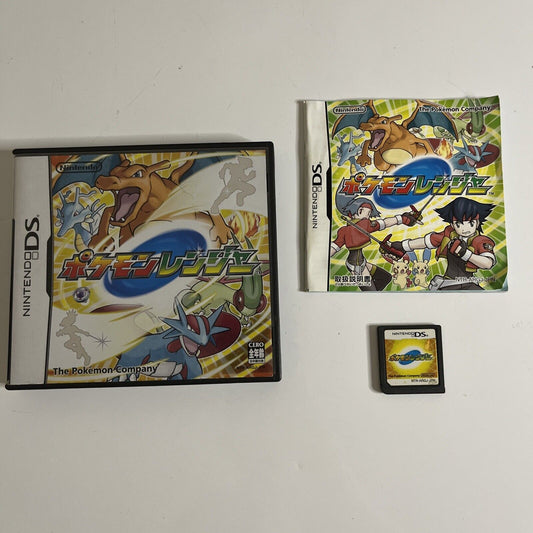 Pokemon Rangers: Diamond-Pearl  Nintendo DS JAPAN Version Game NDS Complete