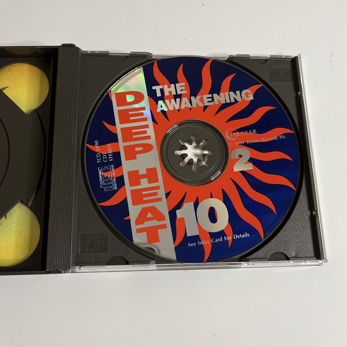 Deep Heat 10 - The Awakening (CD, 1991, 2-Disc Set) TCD 2490