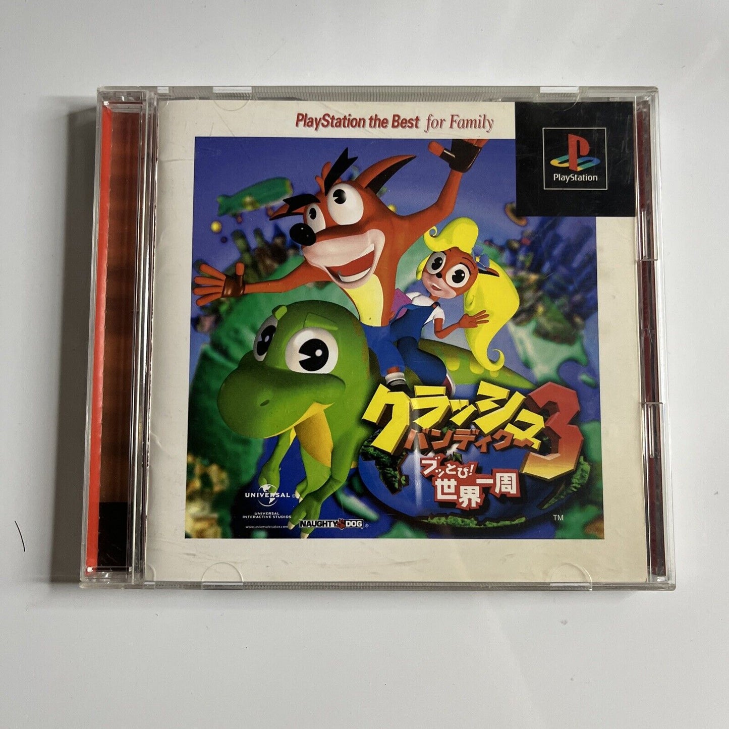 Crash Bandicoot 3  PS1 Sony PlayStation NTSC-J JAPAN 1998 Platformer Game