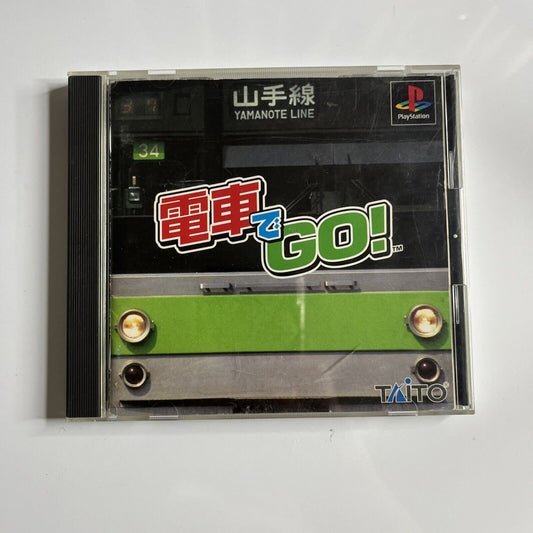 Densha de Go! PS1 Sony PlayStation NTSC-J JAPAN Train Simulation 1997 Game