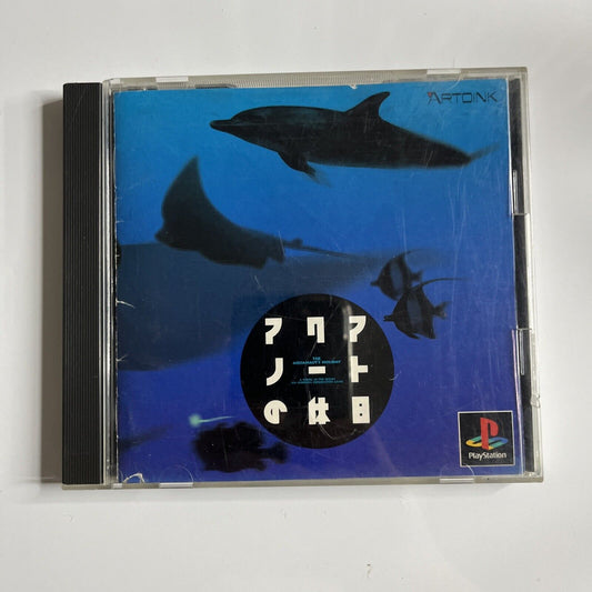 The Aquanaut's Holiday  PS1 Sony PlayStation NTSC-J JAPAN 1995 Game