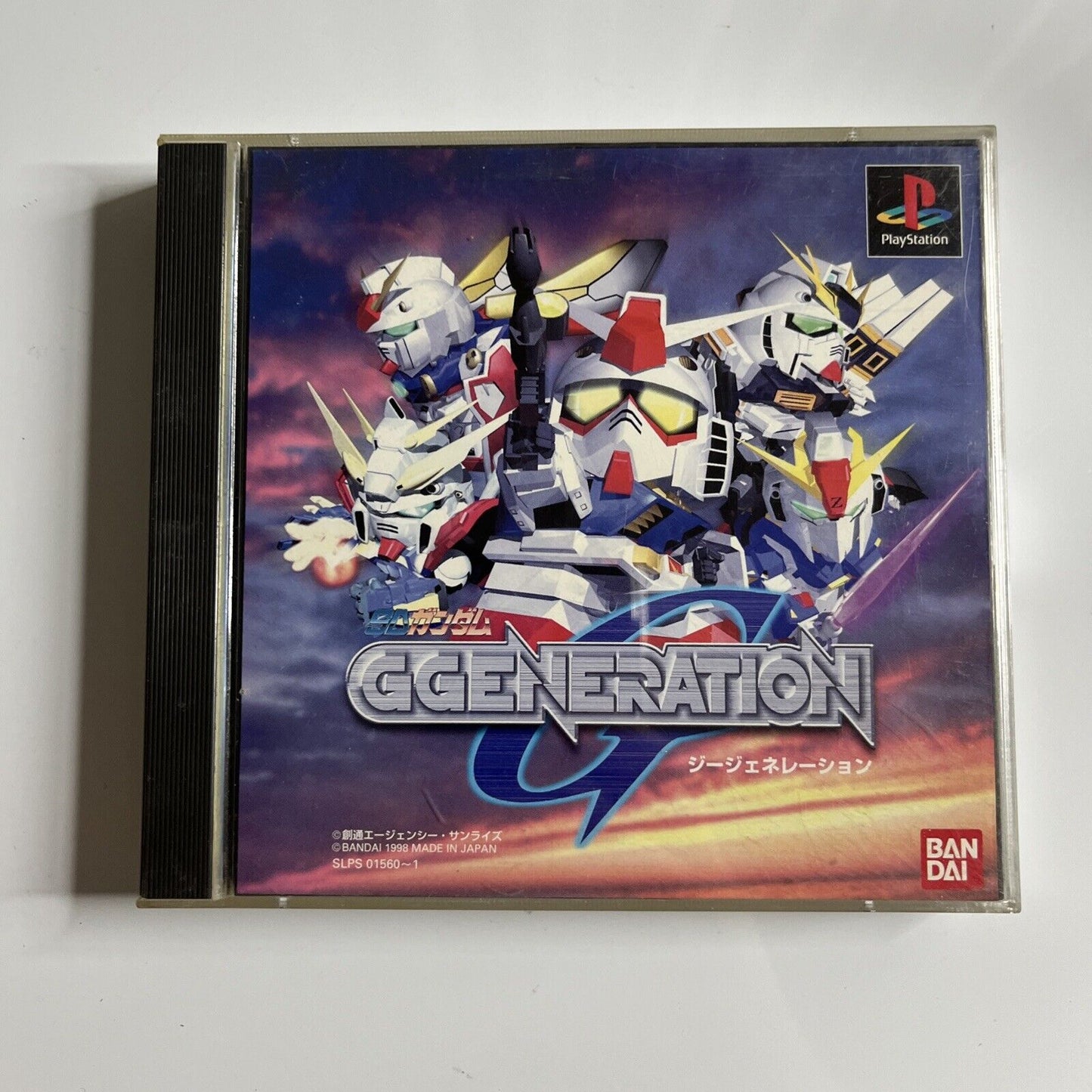 SD Gundam G Generation  PS1 Sony PlayStation NTSC-J JAPAN 1998 Strategy Game