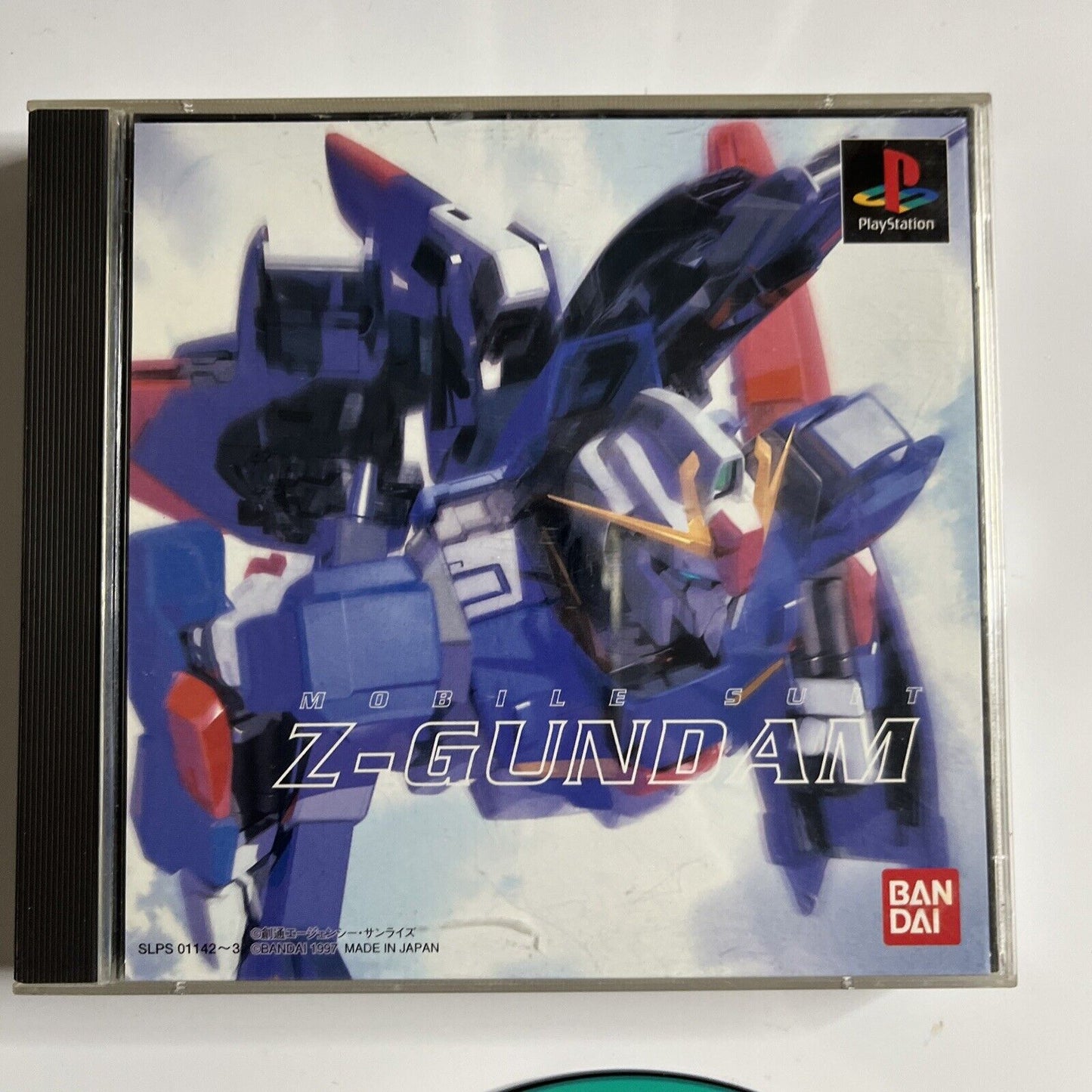 Mobile Suit Z Gundam  PS1 Sony PlayStation NTSC-J JAPAN 1997 Action Game