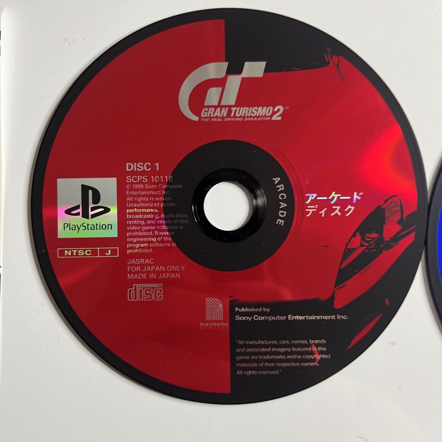 Gran Turismo 2  PS1 Sony PlayStation NTSC-J JAPAN Racing 1999 Complete