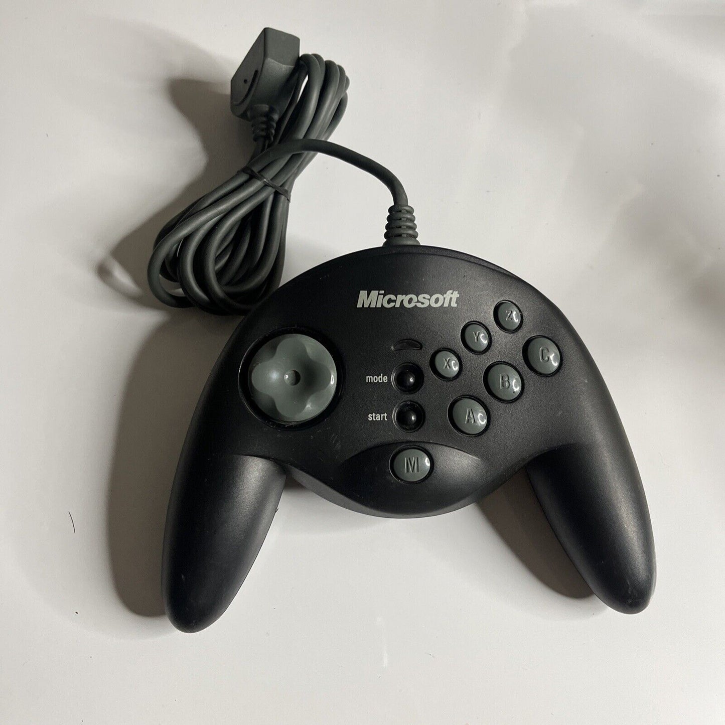 Microsoft Sidewinder Game Pad Gameport Plug Controller 90873