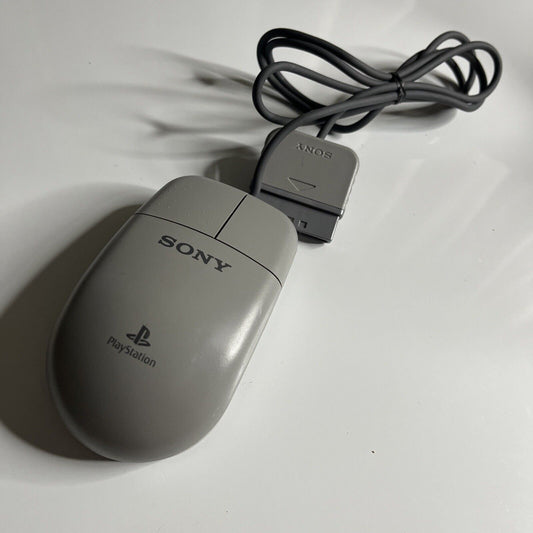 Official Sony PlayStation Mouse For PS1 PS2 SCPH-1030 Genuine and Tested Working