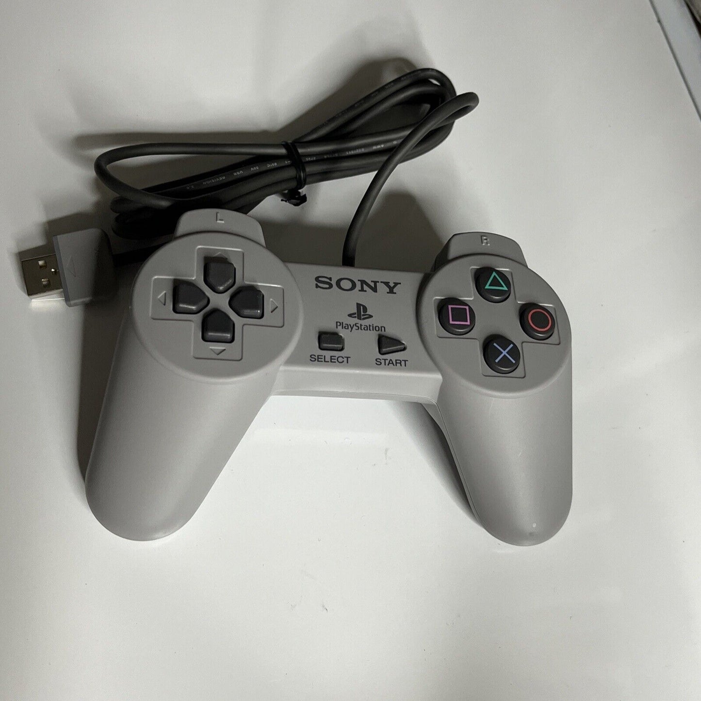 Official Genuine Sony PlayStation Controller USB Wired SCPH-1000R