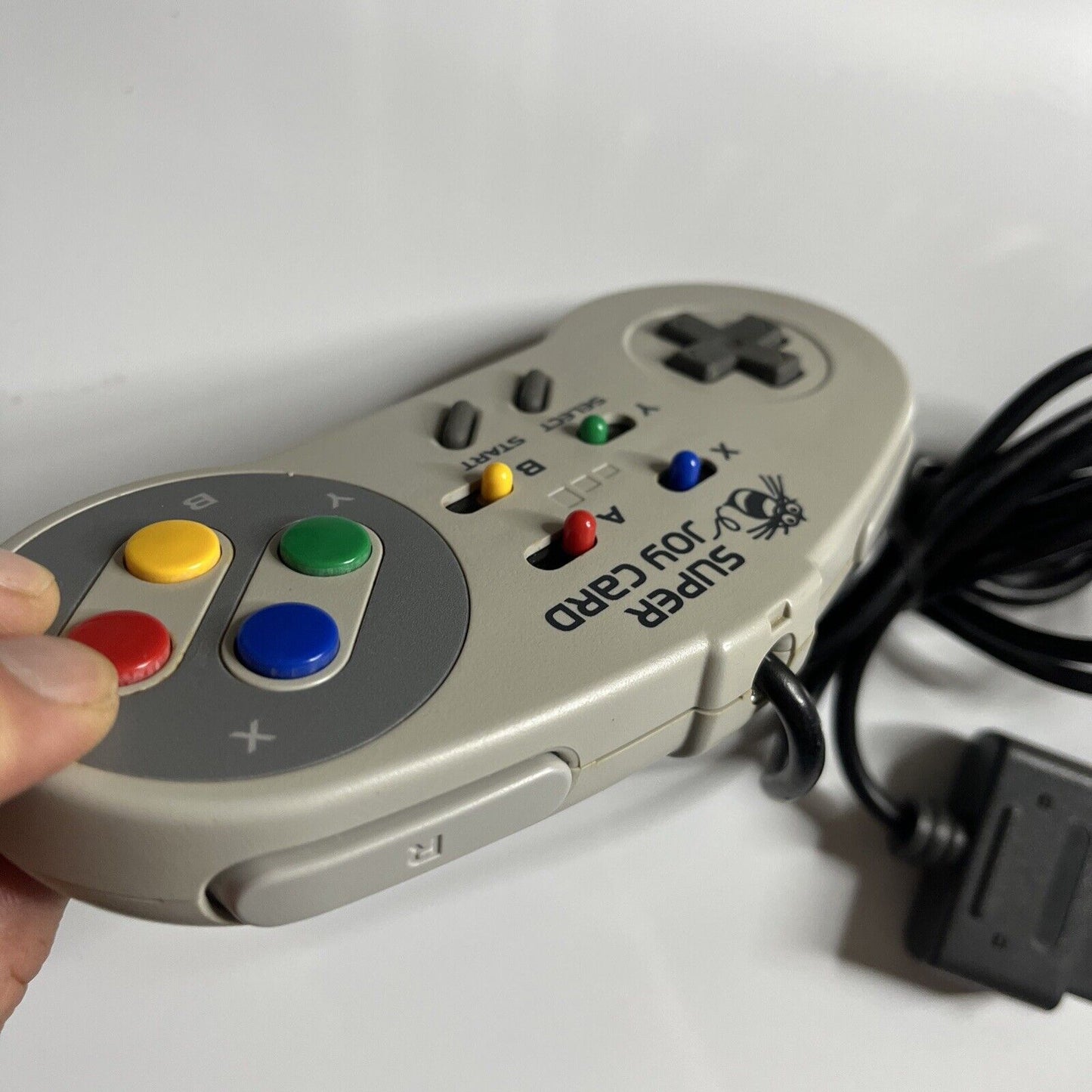 Hudson Soft Super Joycard Gamepad Nintendo SNES Controller with Autofire HC-891