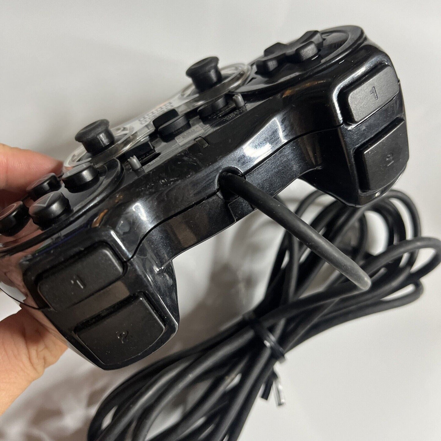 Hori Sony PS3 Horipad 3 Turbo Controller USB Wired 3m Black Rapid Fire