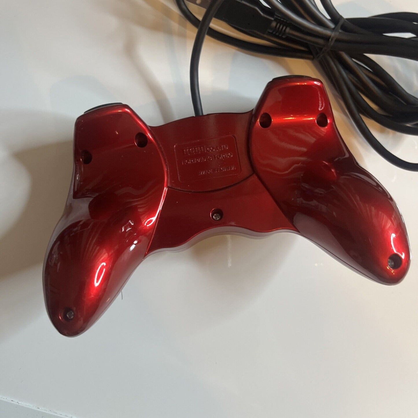 Hori Sony PS3 Horipad 3 Turbo PlayStation 3 Controller Red with Turbo Rapid Fire