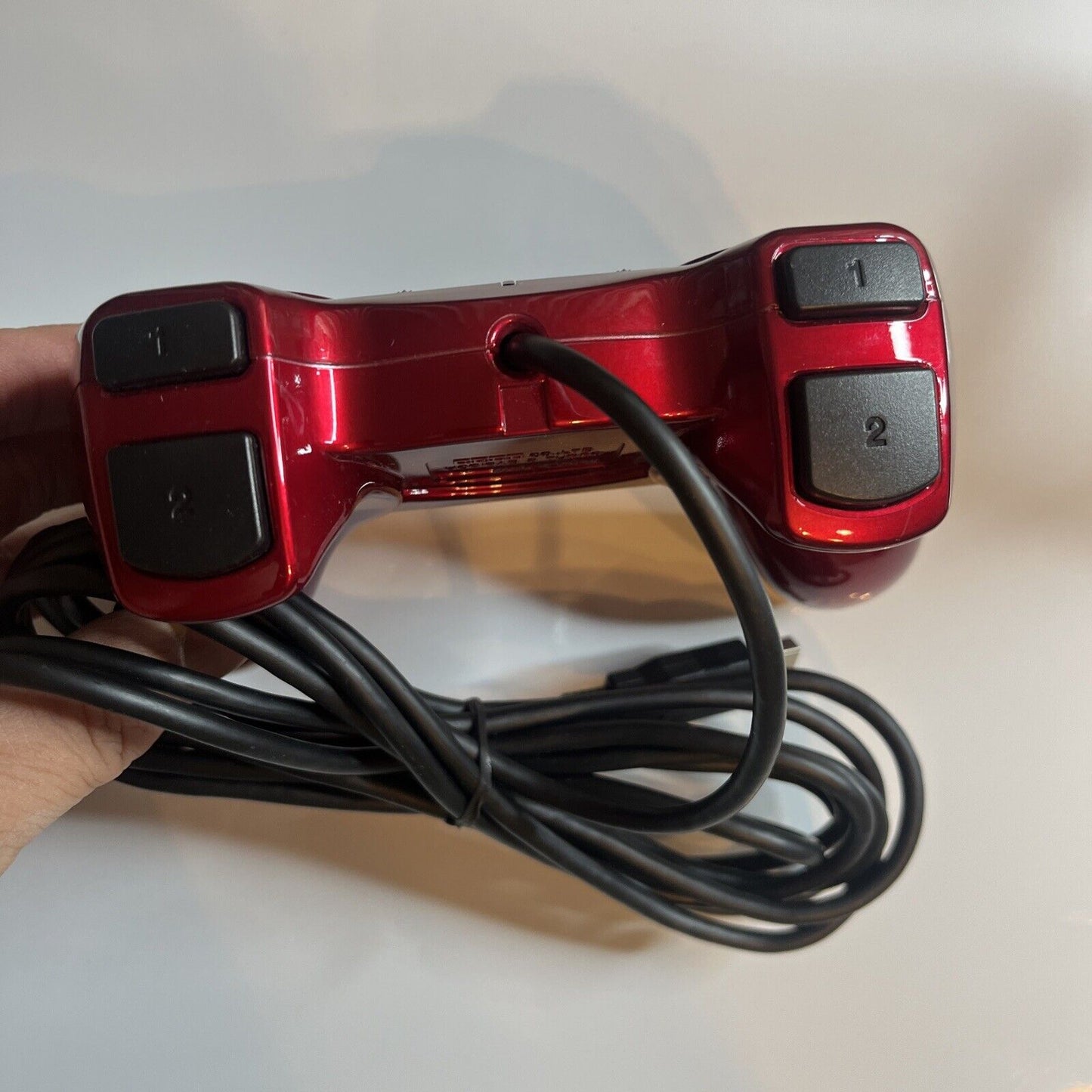 Hori Sony PS3 Horipad 3 Turbo PlayStation 3 Controller Red with Turbo Rapid Fire