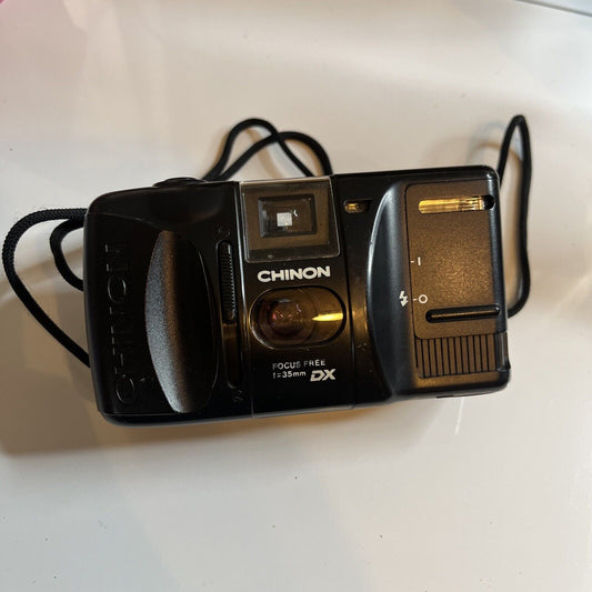 Chino DX Auto GL Film Camera *For Parts Or Repair Battery Compartment Corroded