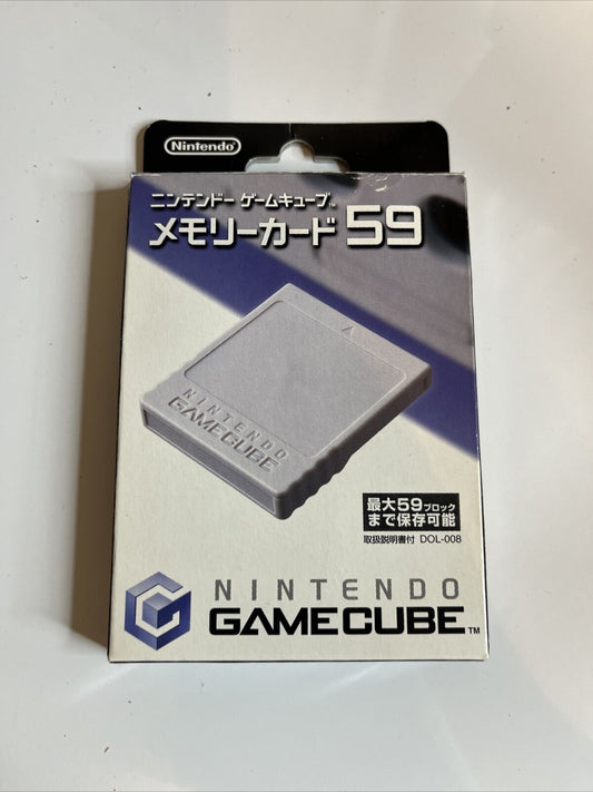 Nintendo GameCube 59 Memory Card  NEW