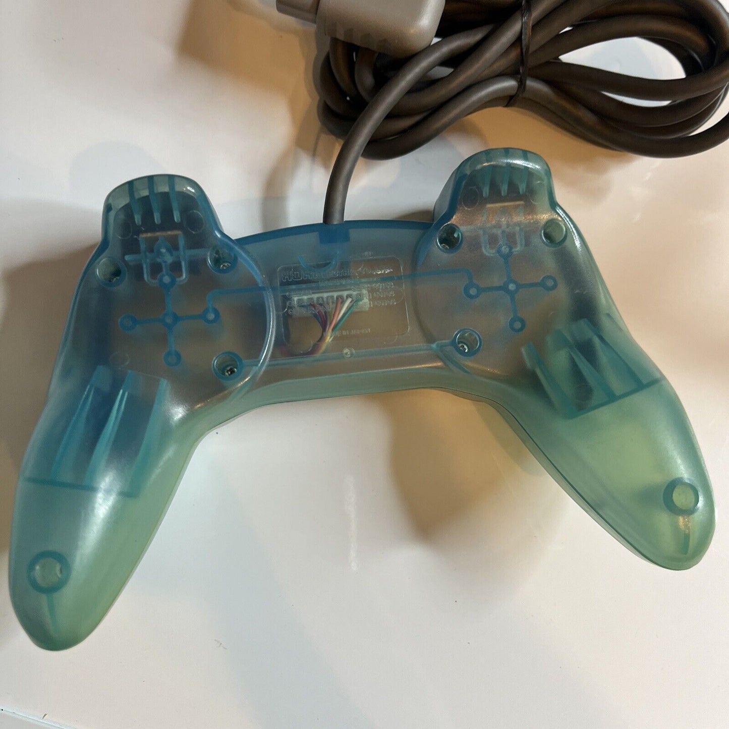 Hori Sony PlayStation PS1 Emerald Green Controller Gamepad SLPH 0013 ...