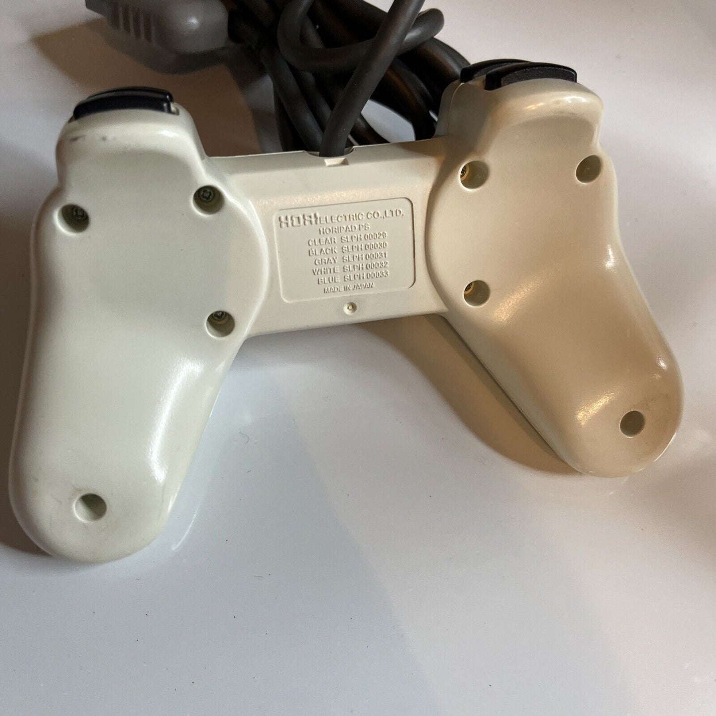 HORI Sony PlayStation Horipad Controller PS1 White SLPH-00032