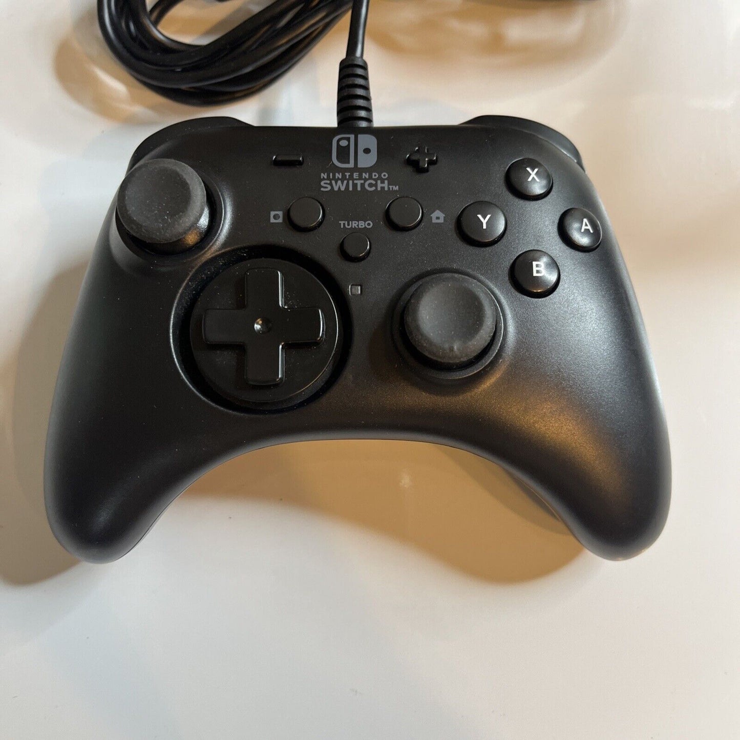 Hori Pad for Nintendo Switch Wired Controller Black Turbo NSW-001 Made in Japan