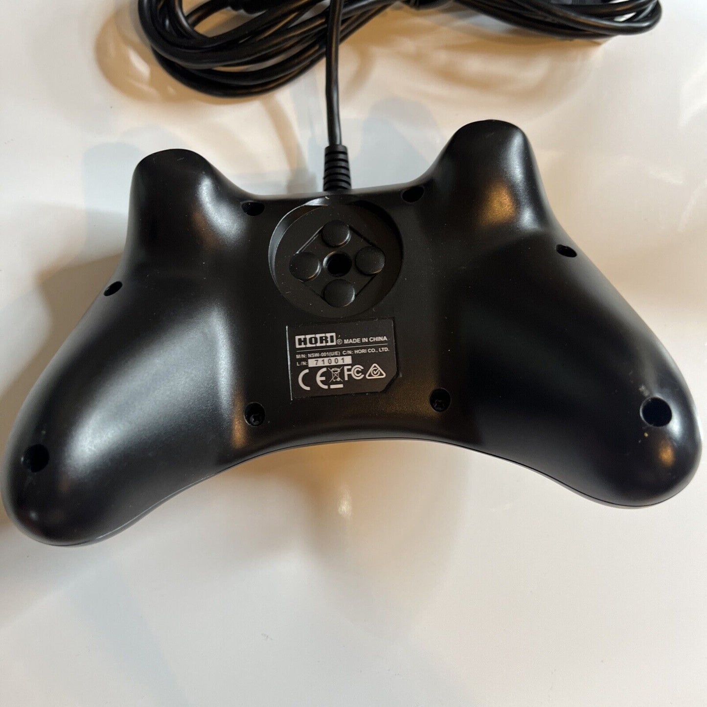 Hori Pad for Nintendo Switch Wired Controller Black Turbo NSW-001 Made in Japan