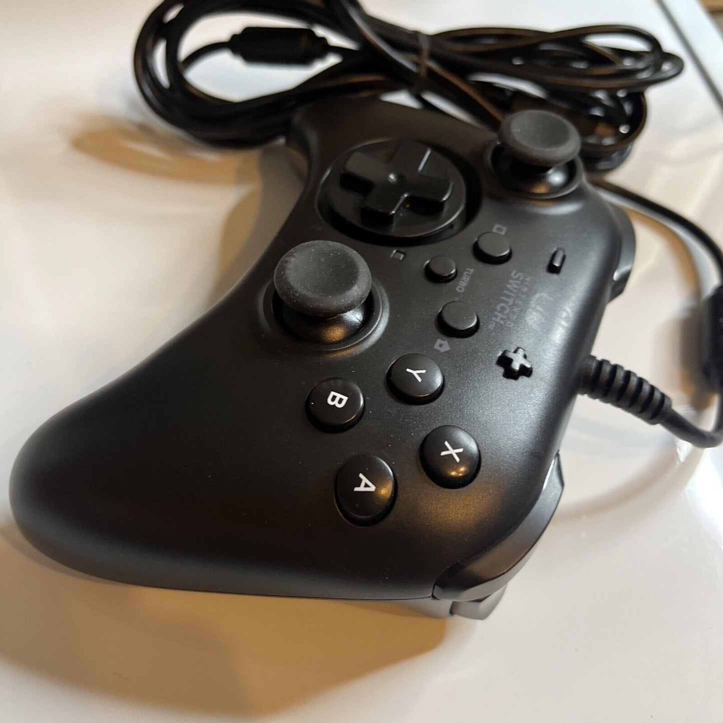 Hori Pad for Nintendo Switch Wired Controller Black Turbo NSW-001 Made in Japan