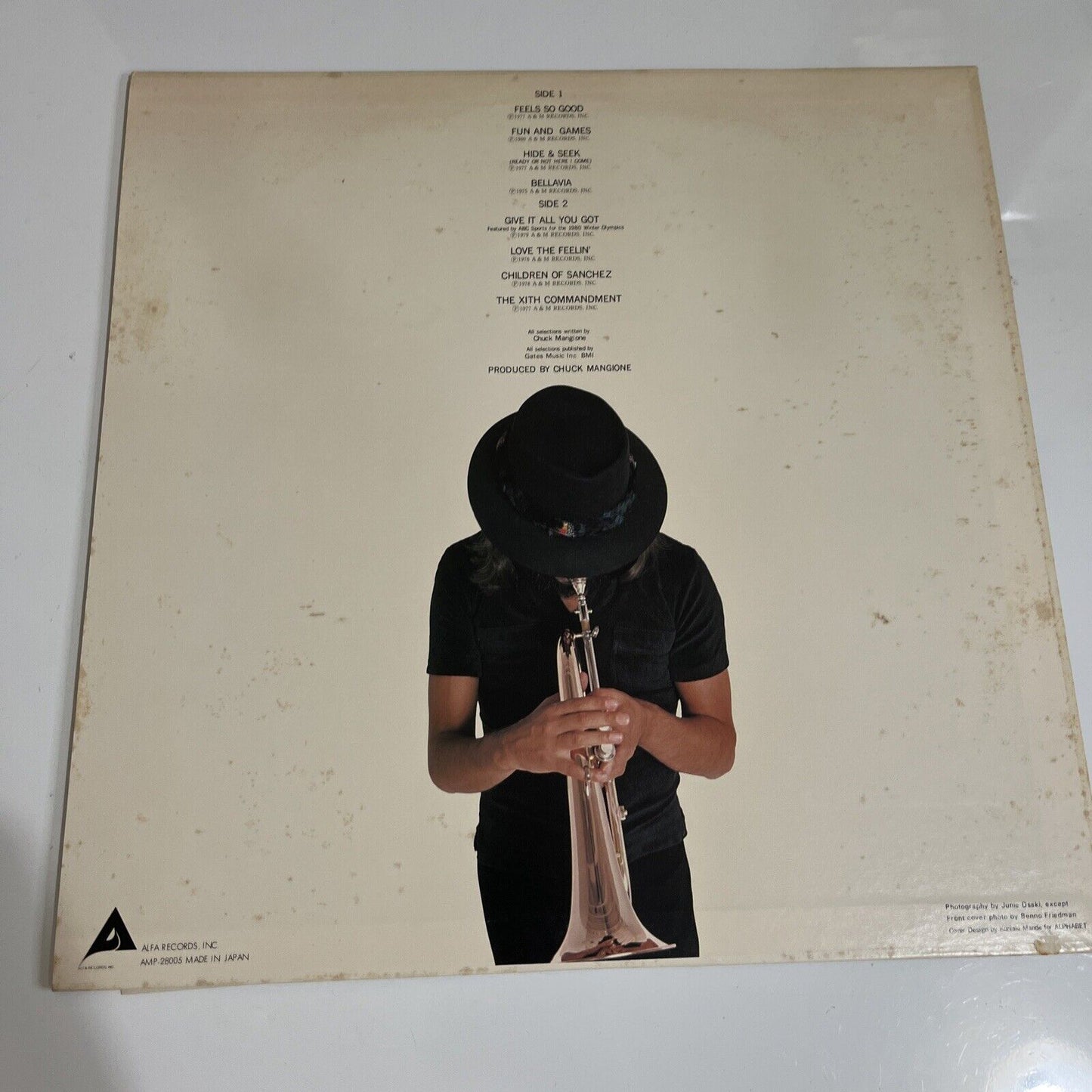 Chuck Mangione – Magic LP 1980 Vinyl Record AMP-28005