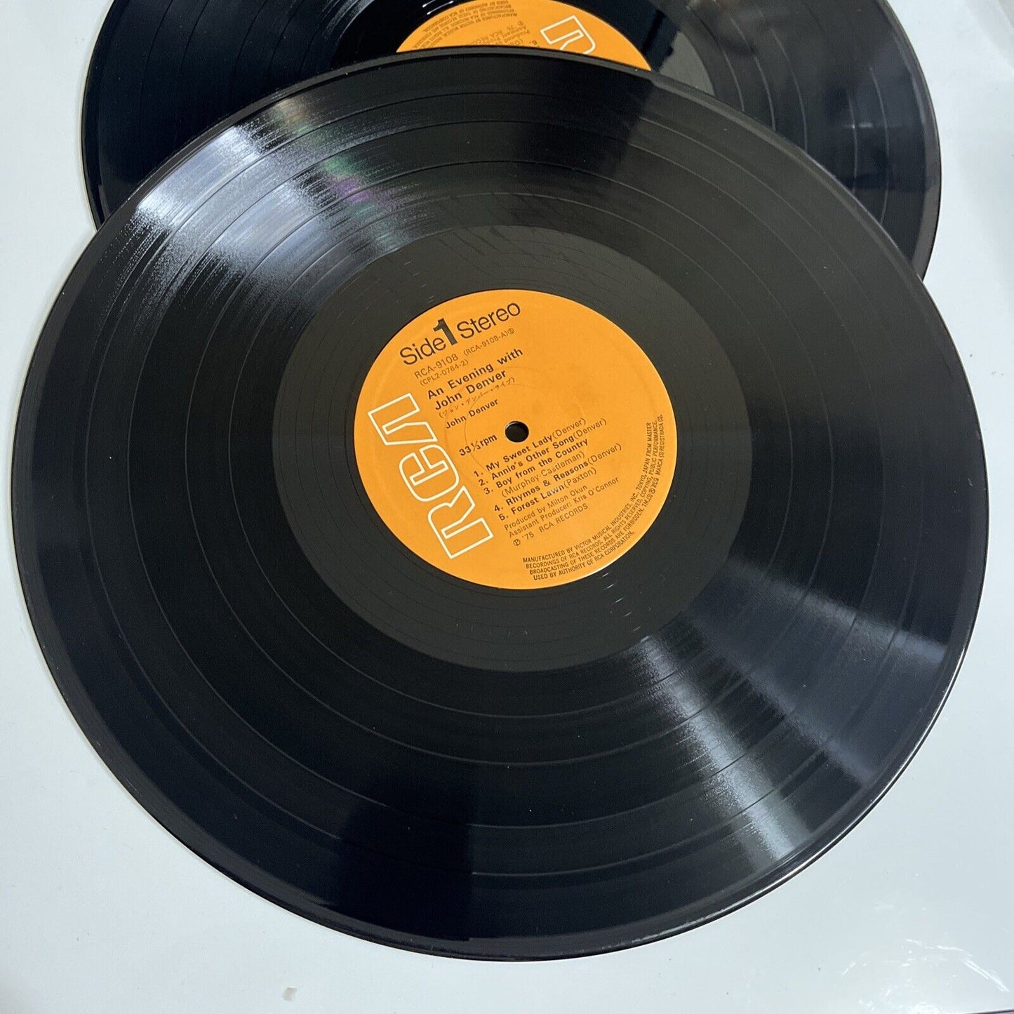John Denver – An Evening With John Denver 2x LP 1975 Vinyl Record RCA-9107
