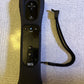 Genuine Nintendo Wii Remote + Motion Plus + Silicon Cover Black