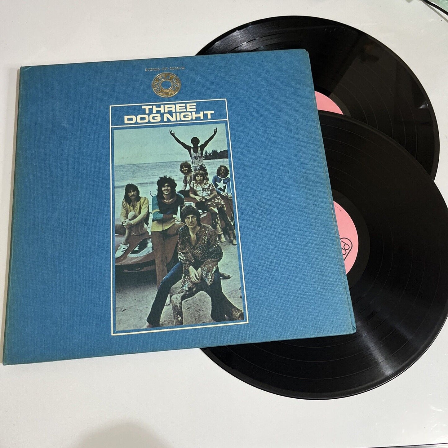 Three Dog Night Golden Disk 2x LP 1972 Vinyl Record Gatefold IPP-95037B