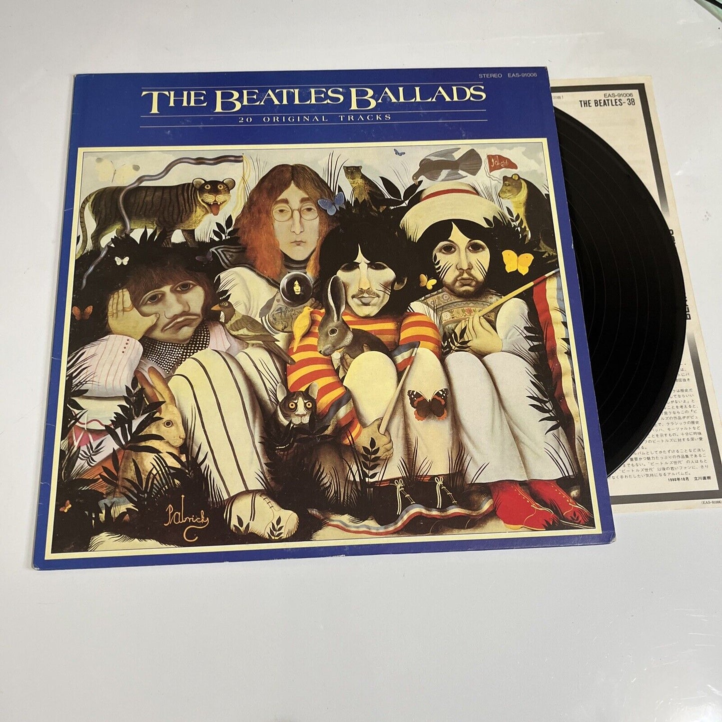 The Beatles – The Beatles Ballads Compilation 1980 Vinyl LP EAS-91006