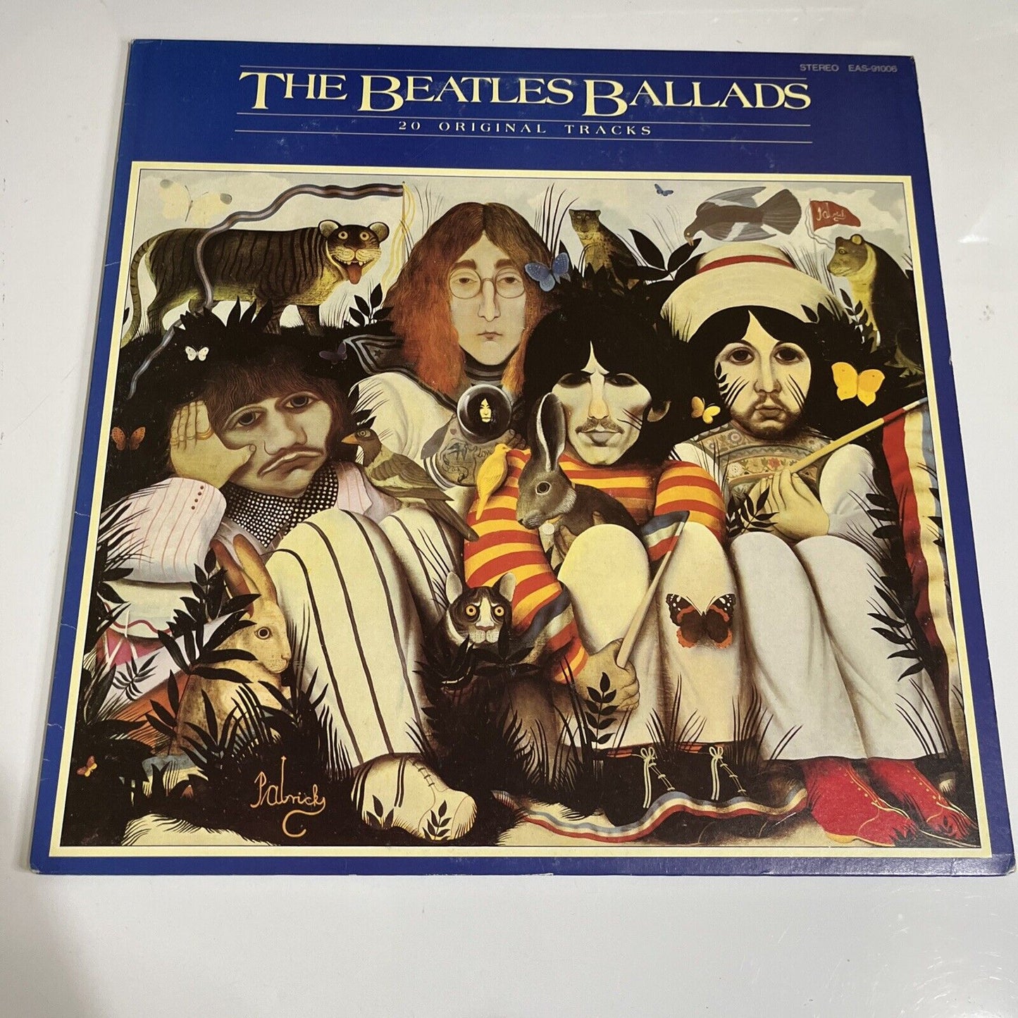 The Beatles – The Beatles Ballads Compilation 1980 Vinyl LP EAS-91006