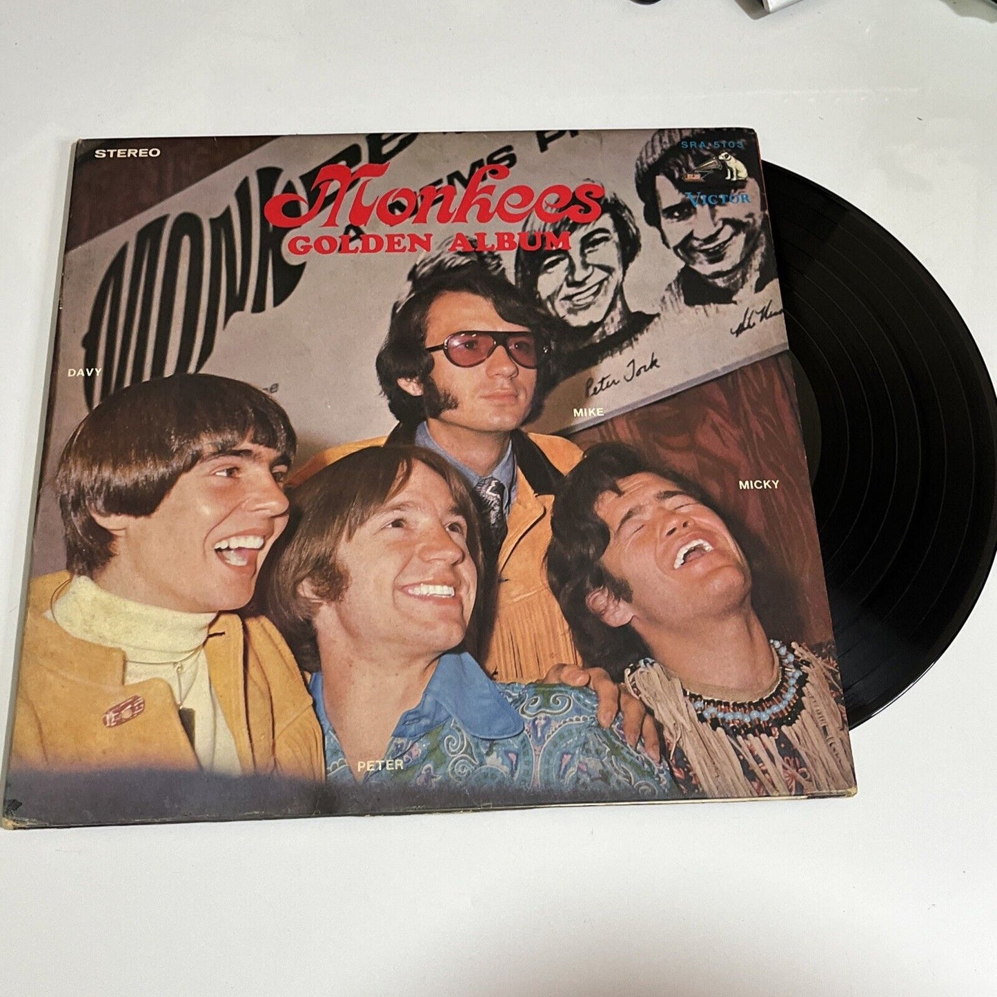 The Monkees – Golden Album 1968 LP Vinyl Record Gatefold SRA-5103
