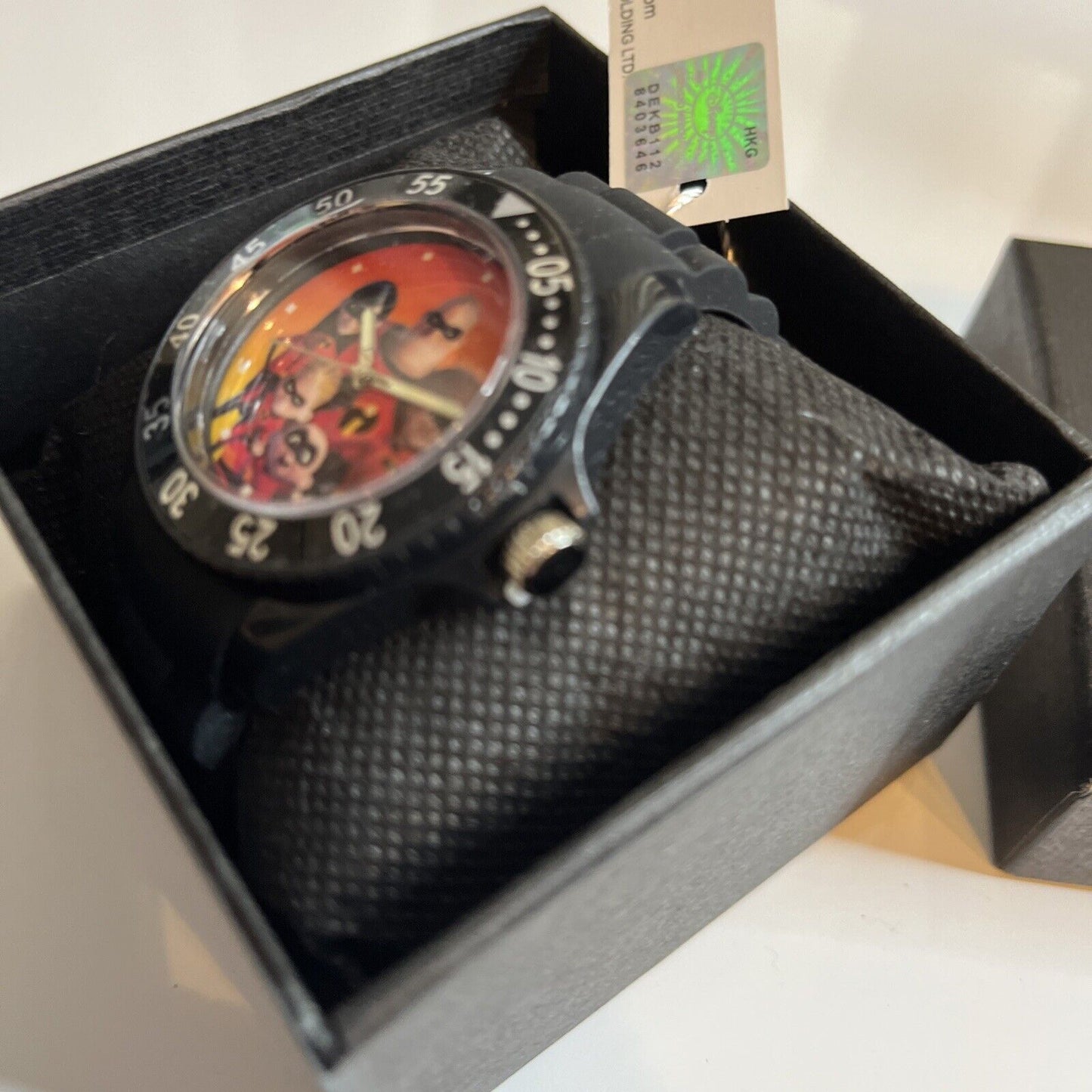 Official Disney Pixar Incredibles 2 Watch Black  NEW