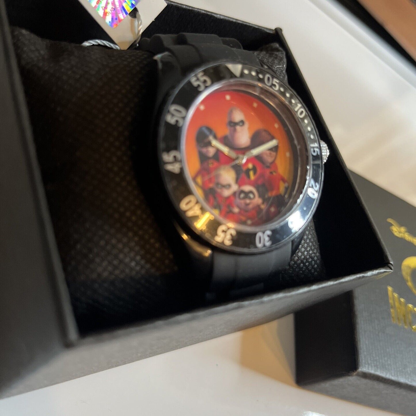 Official Disney Pixar Incredibles 2 Watch Black  NEW