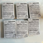 6x Iron Man Bearbrick Keyring Action Figure NEW
