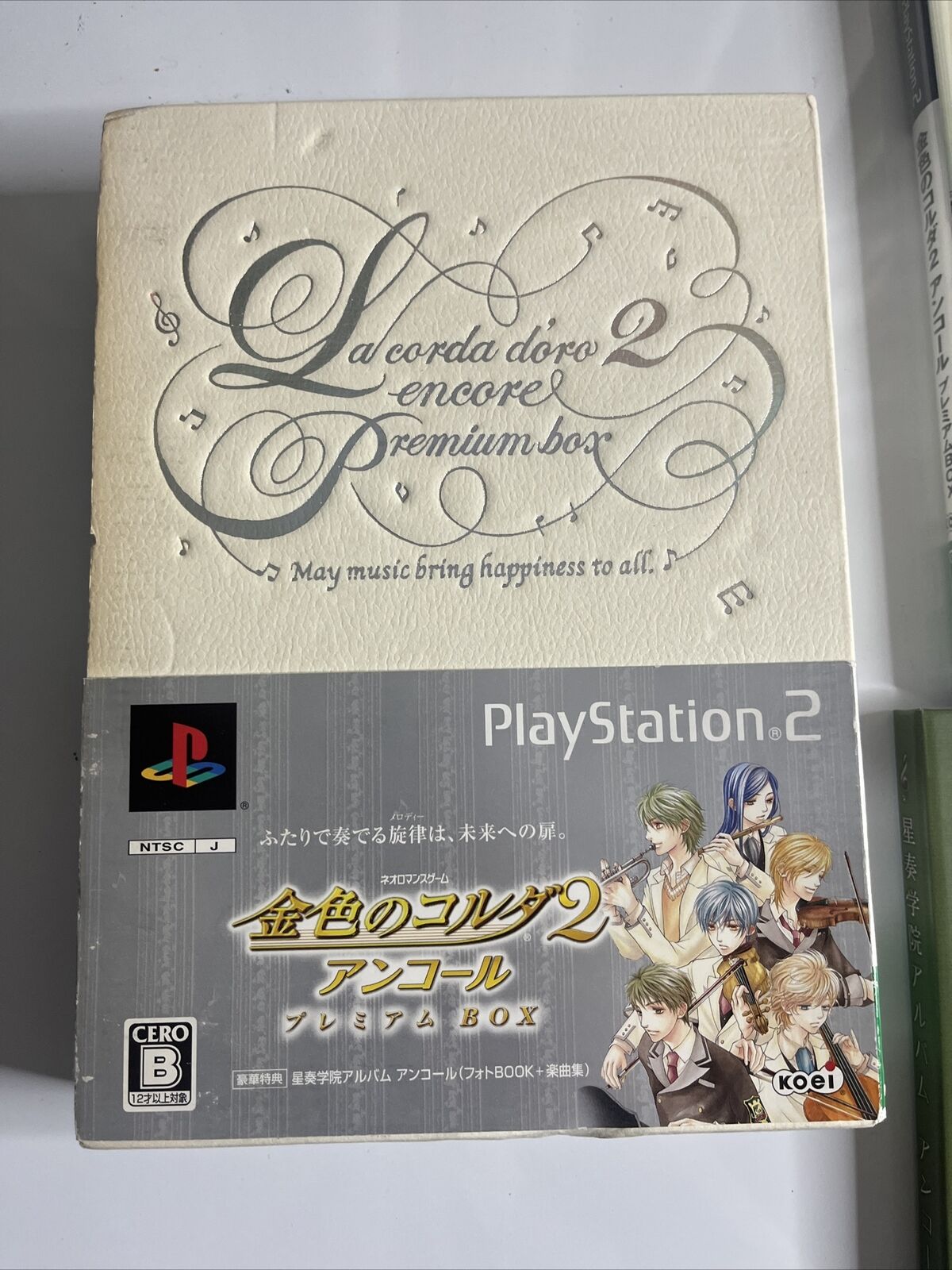 Kiniro no Corda 2 Anchor Premium Box PS2 Sony PlayStation NTSC-J JAPAN Complete
