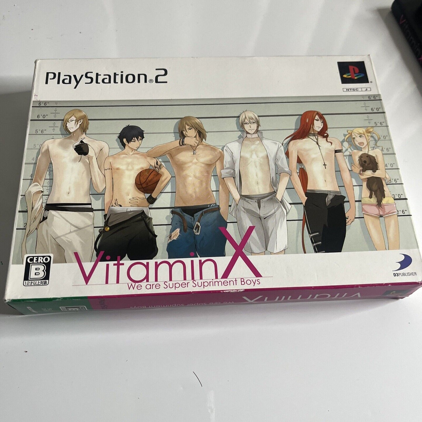 Vitamin X Limited Edition PS2 Sony PlayStation NTSC-J JAPAN Game Complete