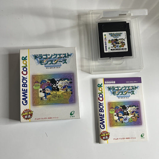 Dragon Warrior Monsters GBC Nintendo Game Boy Color JAPAN Game 1998 Complete