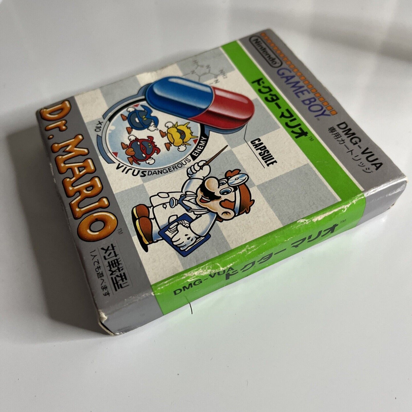 Dr Mario Boxed  Nintendo Gameboy GB JAPAN 1990 Game
