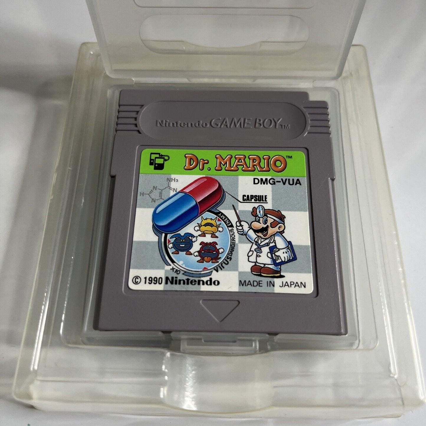 Dr Mario Boxed  Nintendo Gameboy GB JAPAN 1990 Game