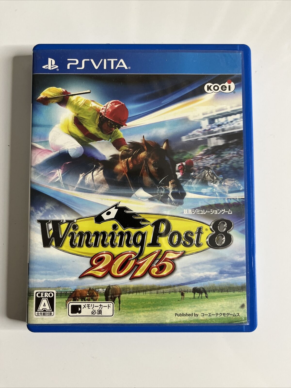 Winning Post 8  PSV Sony PlayStation Vita Japanese Horse Racing Game Complete