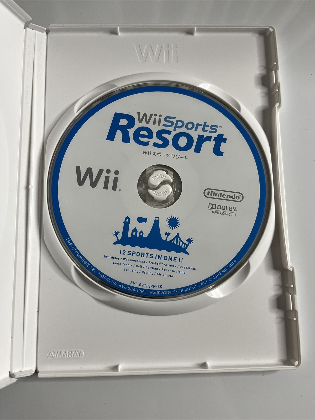 Wii Sports Resort  Nintendo Wii NTSC-J Japanese Game