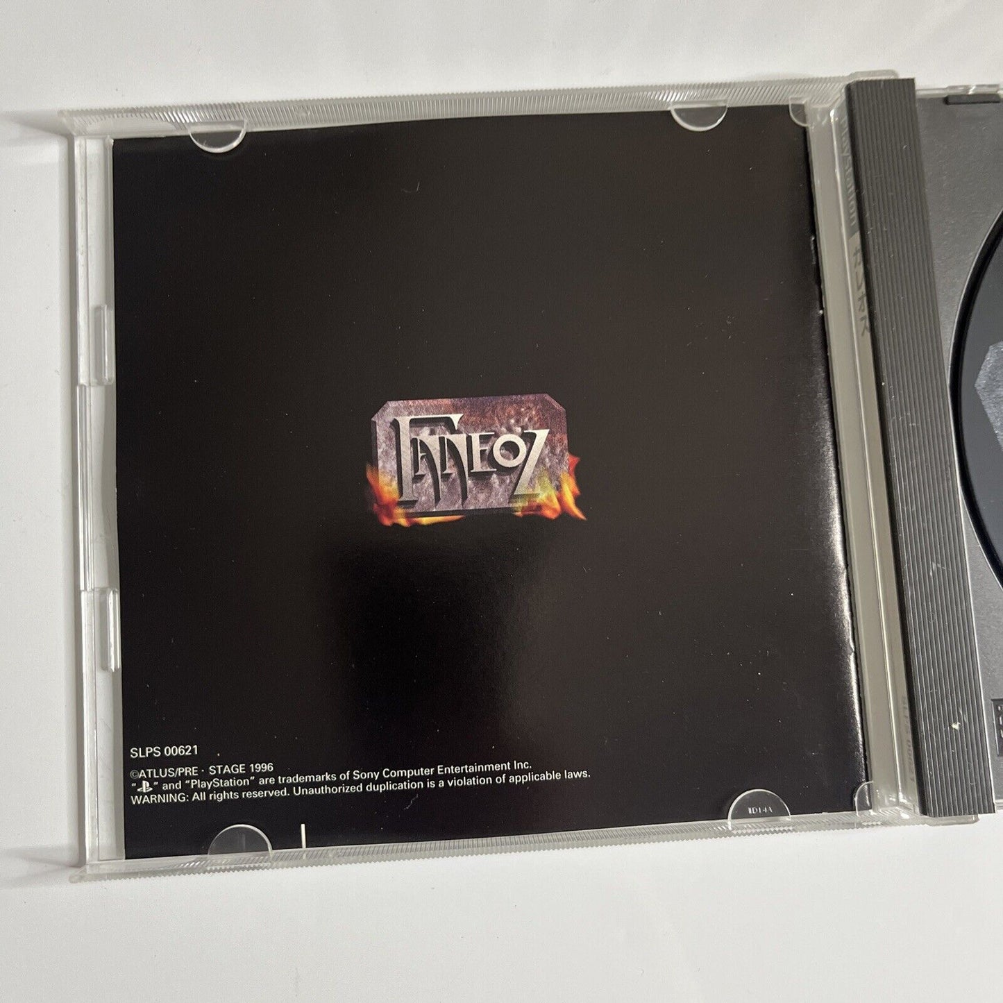 Galeoz  PS1 Sony PlayStation NTSC-J JAPAN Shooter Game Complete