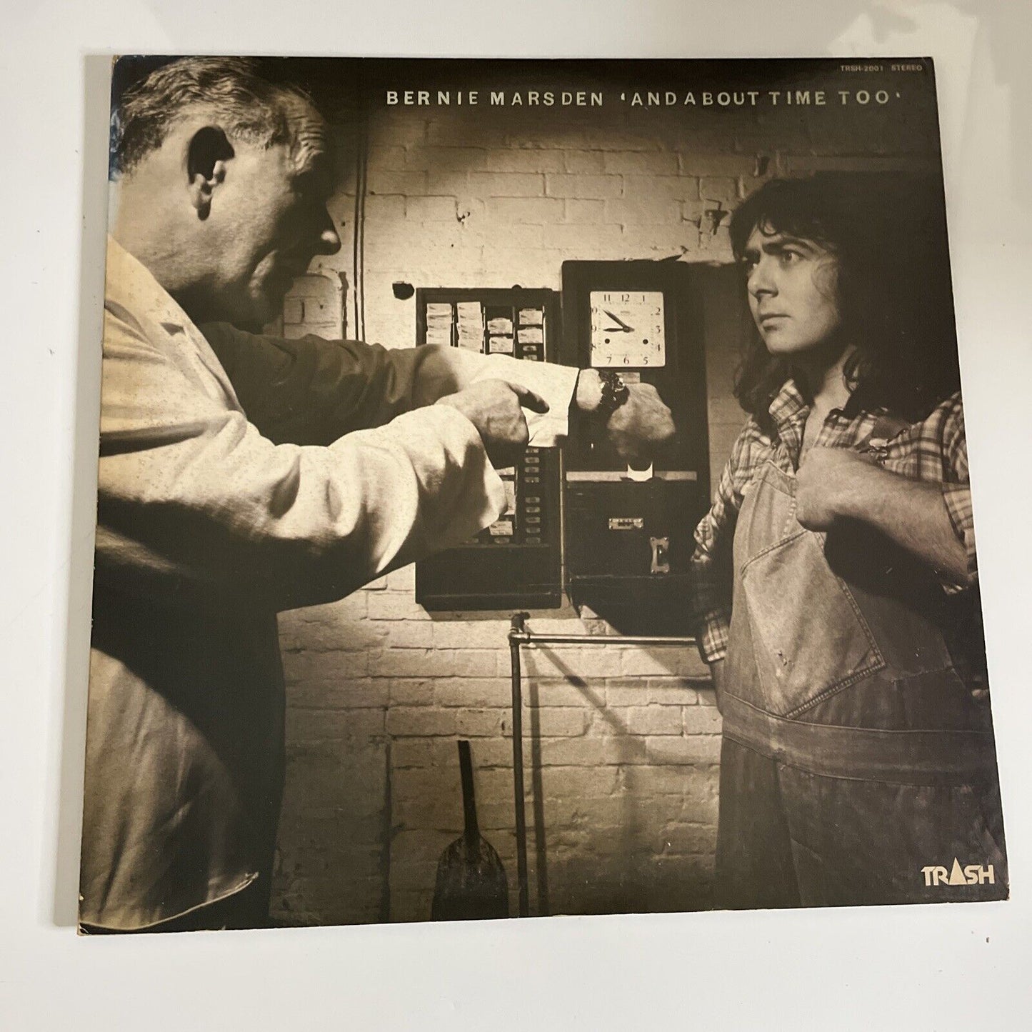 Bernie Marsden – And About Time Too LP 1979 Vinyl Record TRSH-2001